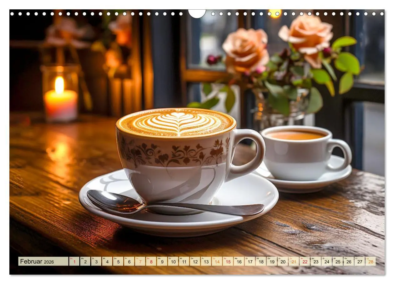 Bild: 9783457483213 | Mein Kaffee meine Bar (Wandkalender 2026 DIN A3 quer), CALVENDO...