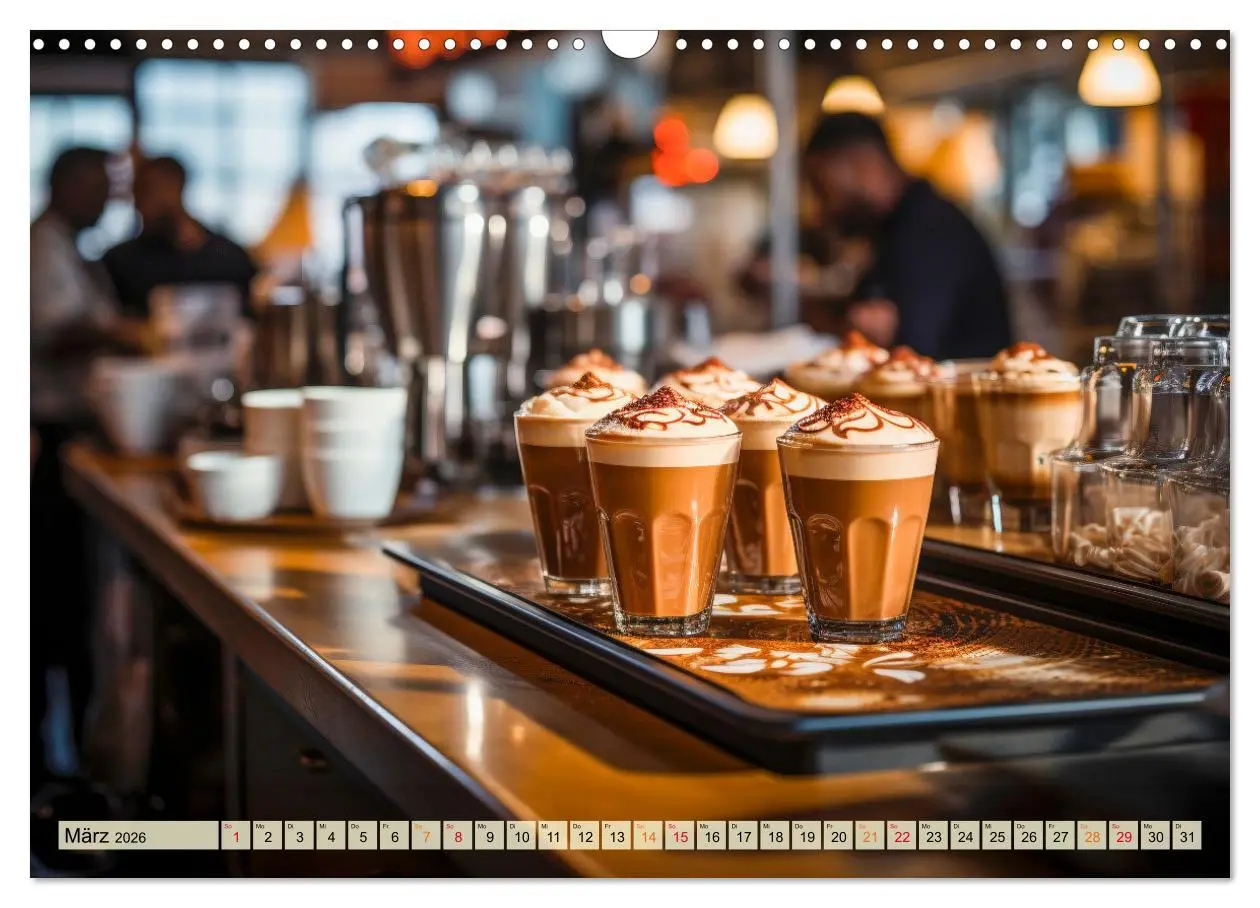 Bild: 9783457483213 | Mein Kaffee meine Bar (Wandkalender 2026 DIN A3 quer), CALVENDO...