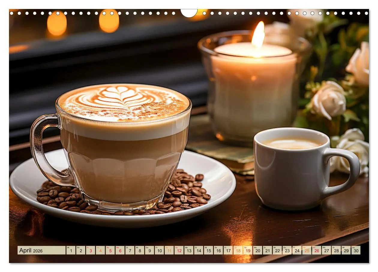 Bild: 9783457483213 | Mein Kaffee meine Bar (Wandkalender 2026 DIN A3 quer), CALVENDO...