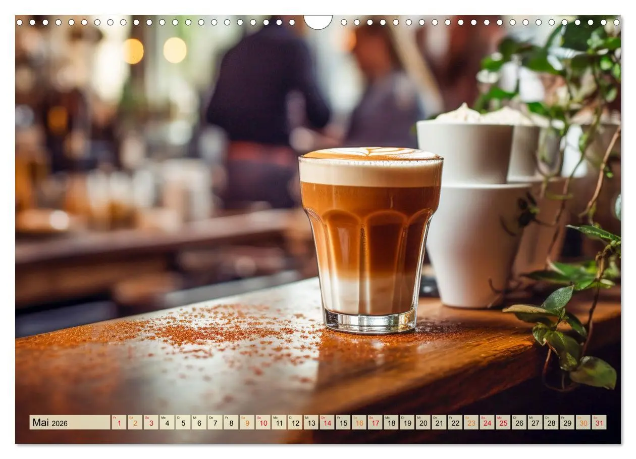 Bild: 9783457483213 | Mein Kaffee meine Bar (Wandkalender 2026 DIN A3 quer), CALVENDO...