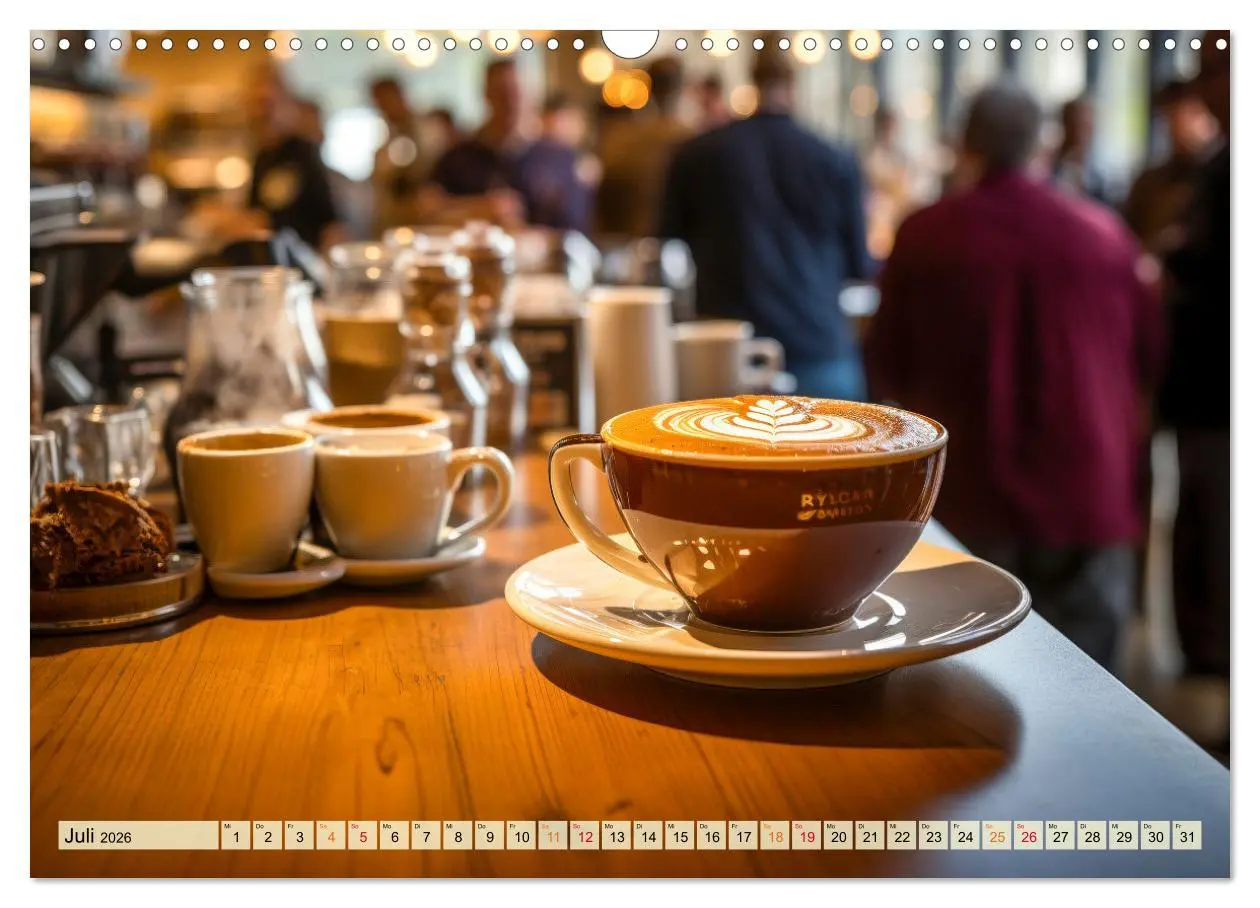 Bild: 9783457483213 | Mein Kaffee meine Bar (Wandkalender 2026 DIN A3 quer), CALVENDO...