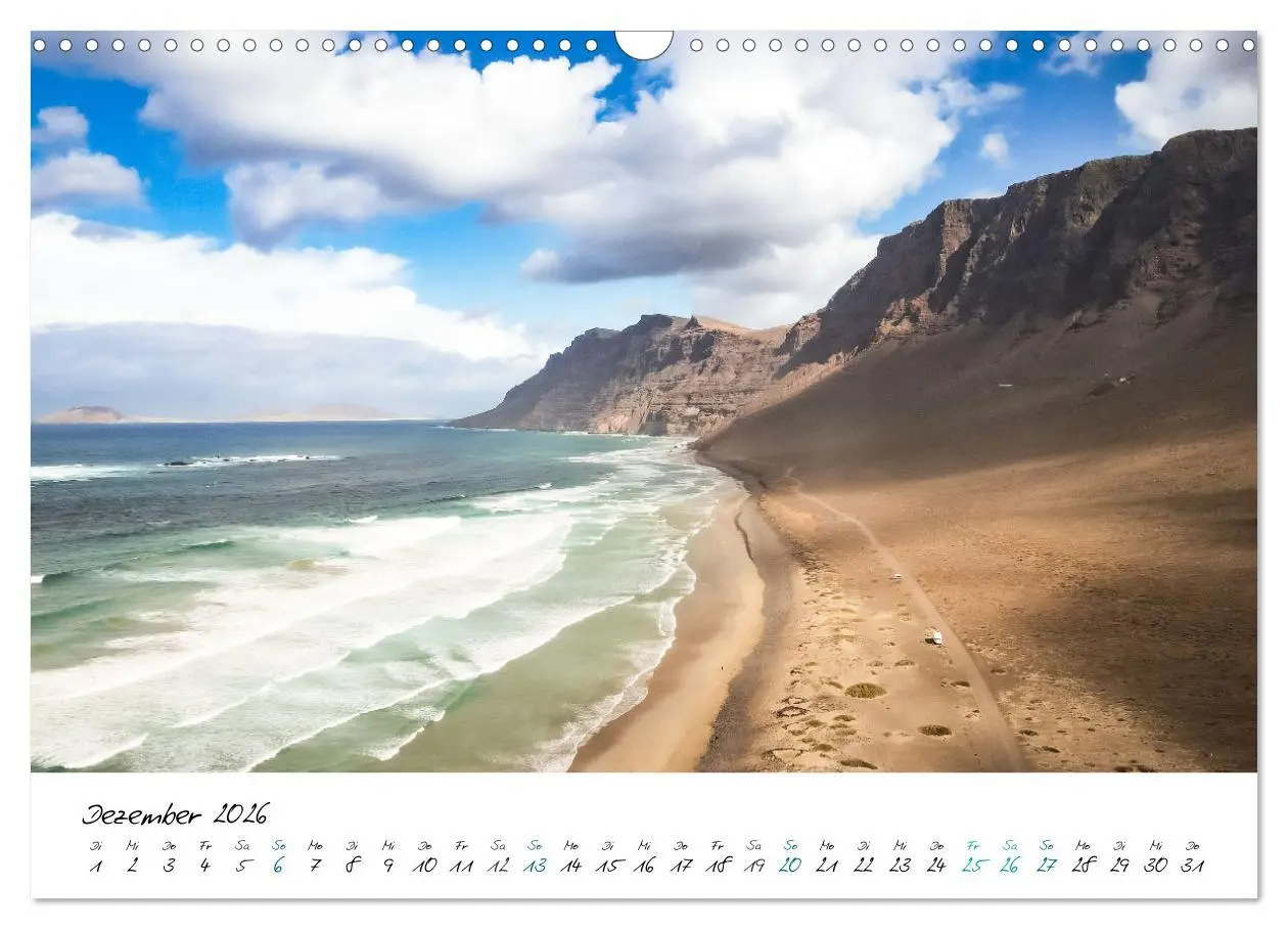 Bild: 9783457623213 | Lanzarote - Inselglück im Atlantik (Wandkalender 2026 DIN A3 quer),...