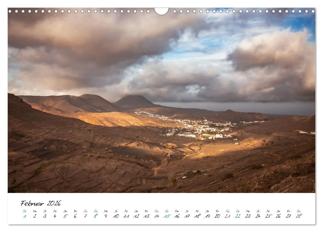 Bild: 9783457623213 | Lanzarote - Inselglück im Atlantik (Wandkalender 2026 DIN A3 quer),...
