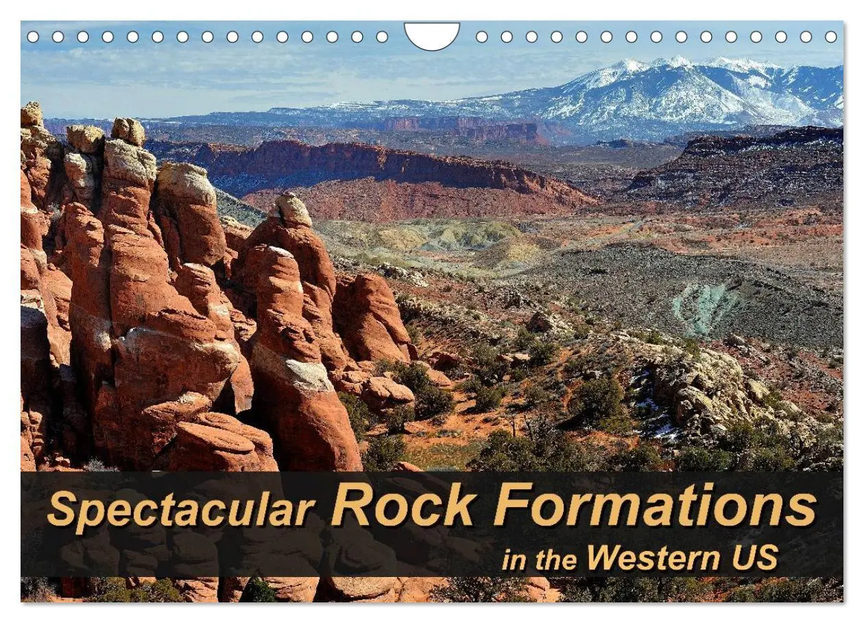 Cover: 9783516573213 | Spectacular Rock Formations in the Western US (Wall Calendar 2026...
