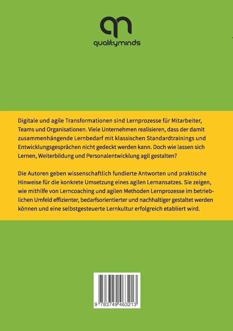Rückseite: 9783749463213 | Lern doch, was Du willst! | Vera Gehlen-Baum (u. a.) | Taschenbuch