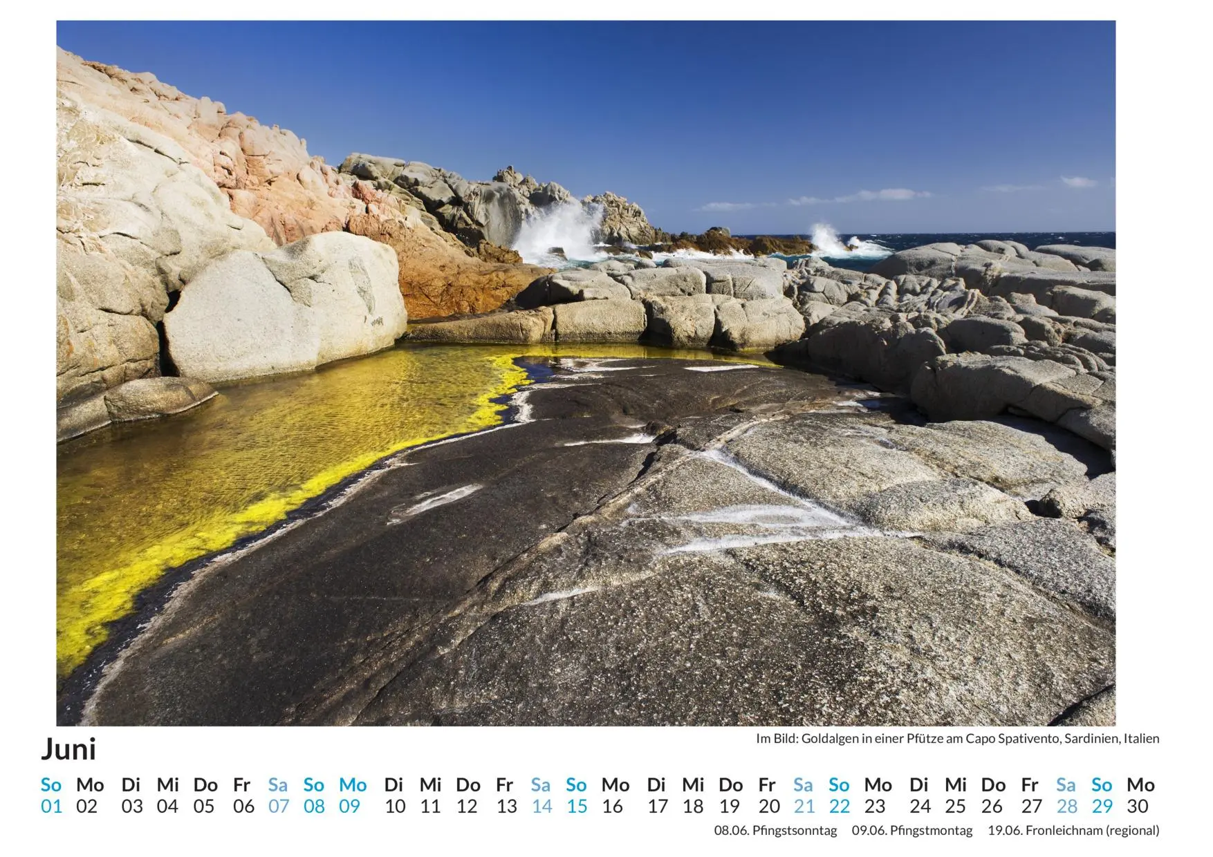 Bild: 9783759123213 | Sardinien - (Wandkalender 2025, Kalender DIN A4 quer,...