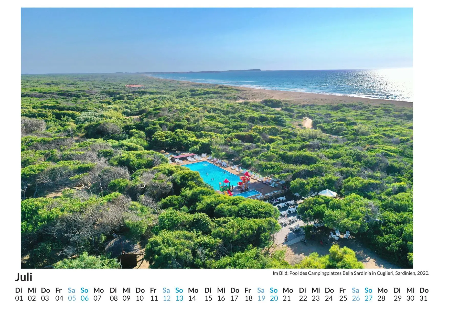 Bild: 9783759123213 | Sardinien - (Wandkalender 2025, Kalender DIN A4 quer,...