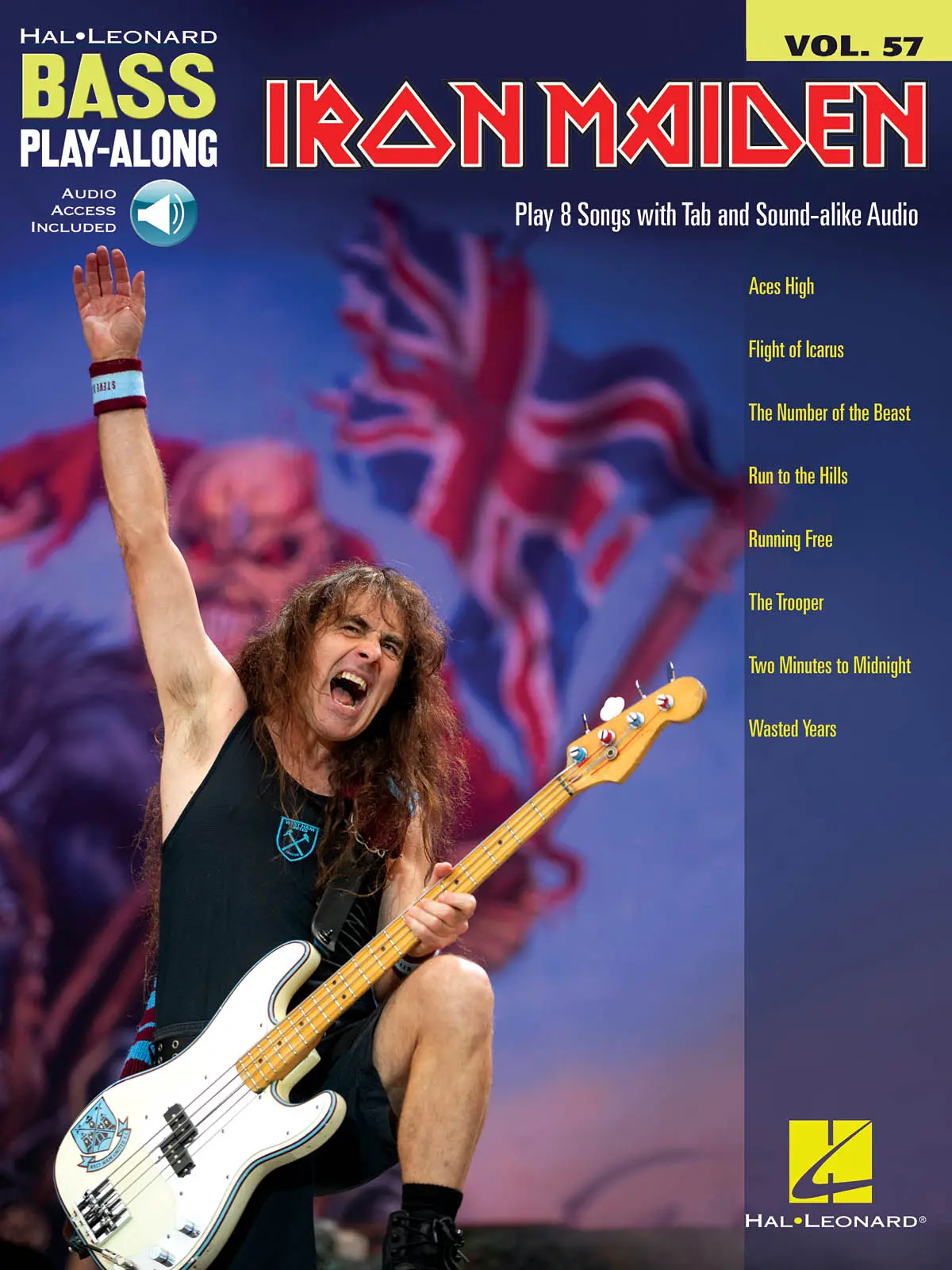 Cover: 888680753313 | Iron Maiden Bass Play-Along Volume 57 Book/Online Audio | Taschenbuch