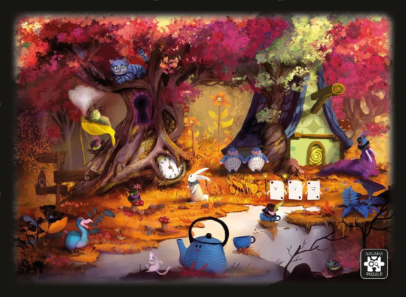 Cover: 3421271773313 | Arcana Puzzle: Alice im Wunderland | Baptiste Derrez | Spiel | Deutsch