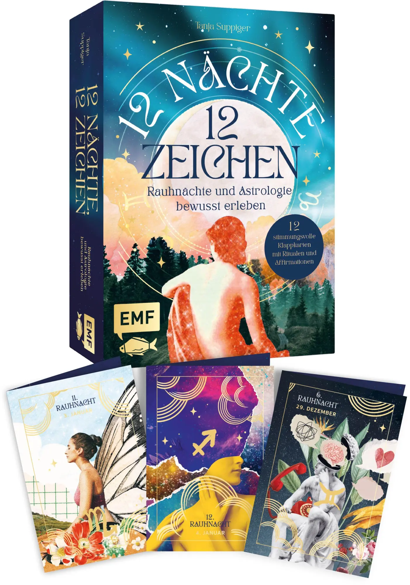 Cover: 4260478343313 | Kartenset: 12 Nächte, 12 Zeichen Rauhnächte und Astrologie bewusst...