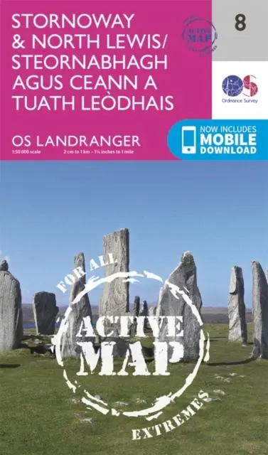 Cover: 9780319473313 | Stornoway &amp; North Lewis | Ordnance Survey | (Land-)Karte | Englisch