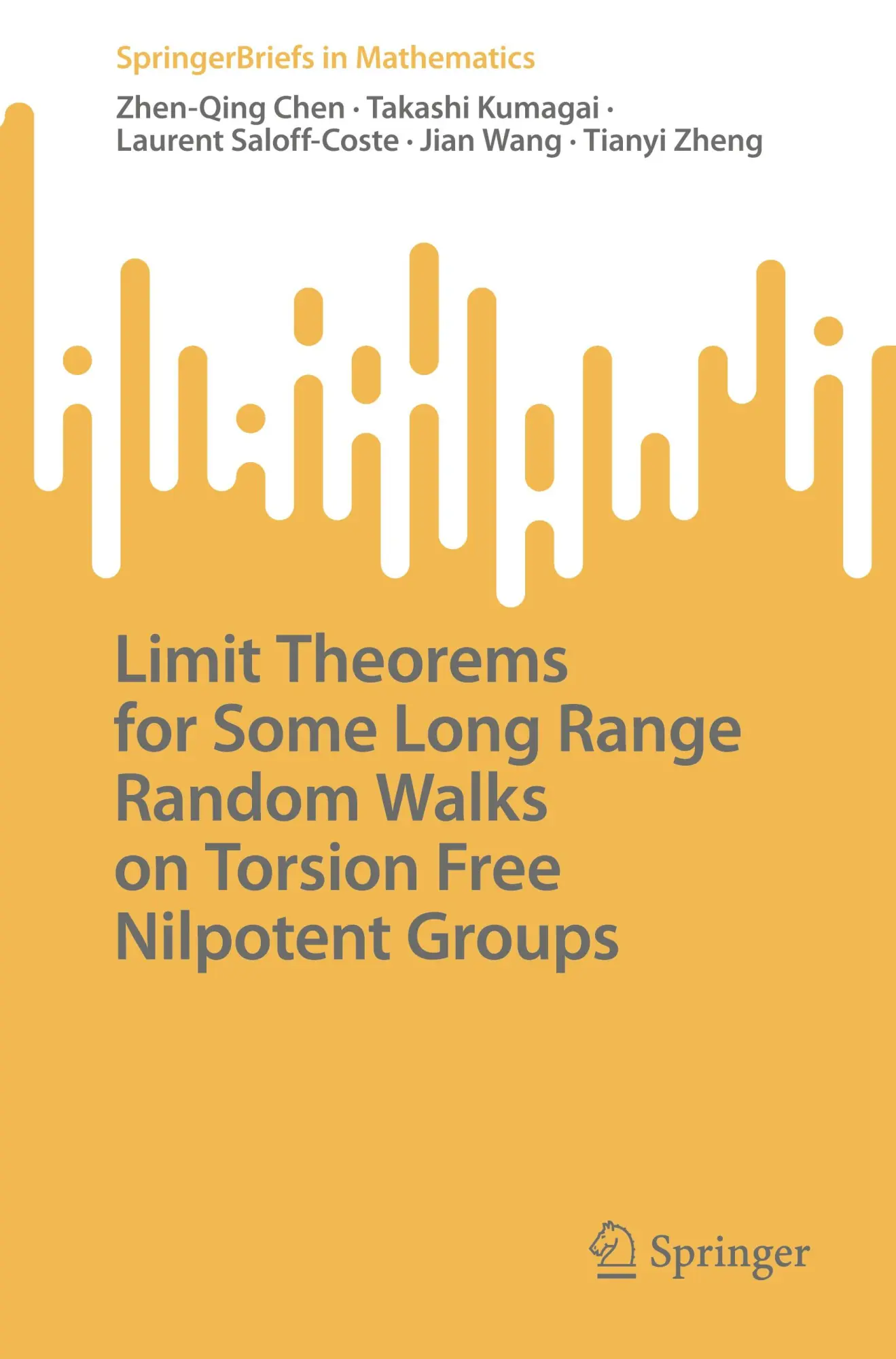 SpringerBriefs in Mathematics   Limit Theorems for Some Long Range Random Walks on Torsion Free Nilpotent Groups - Zhen-Qing Chen Takashi Kumagai Laurent Saloff-Coste Jian Wang Tianyi Zheng Kartoniert (TB)