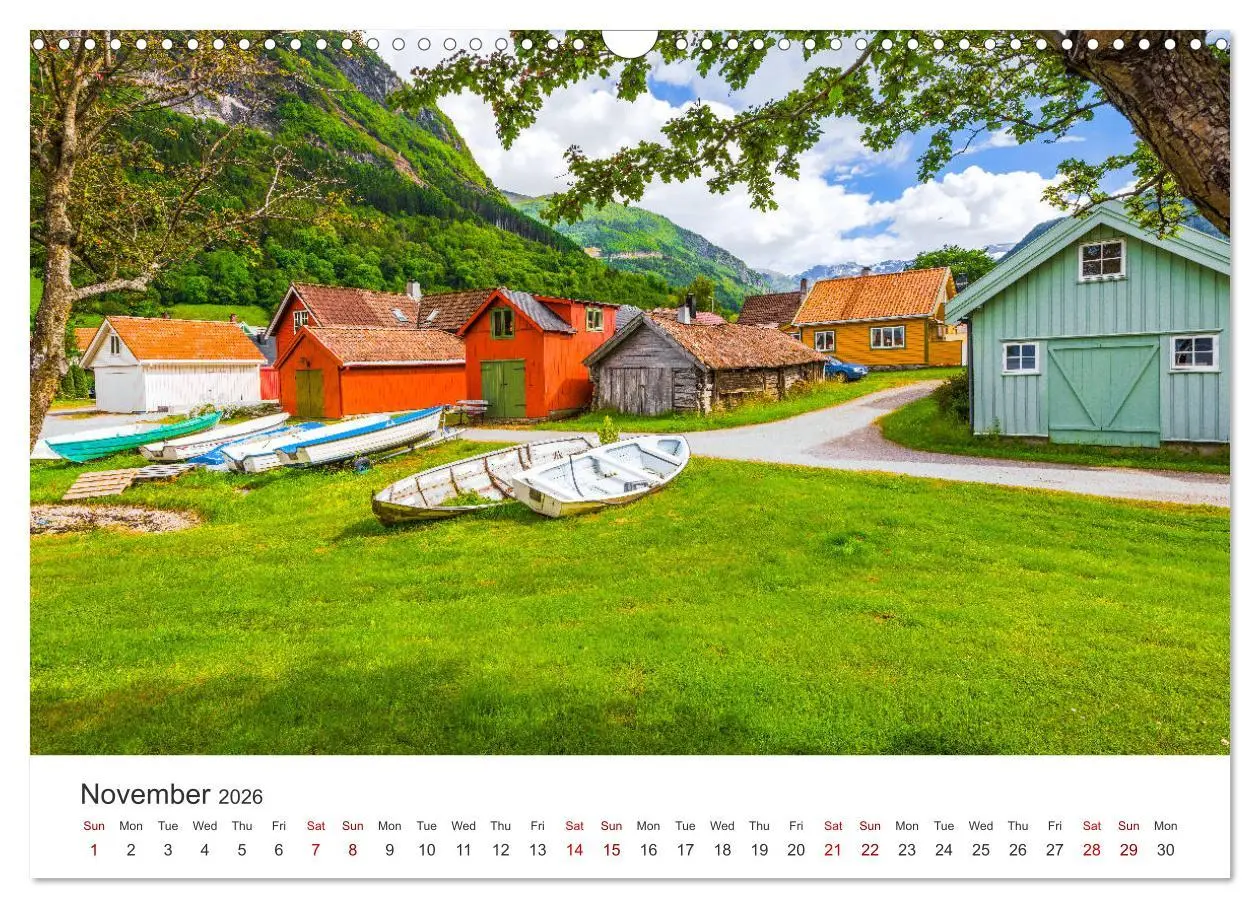 Bild: 9783516563313 | Norway - landscapes and fjords in western Norway (Wall Calendar...