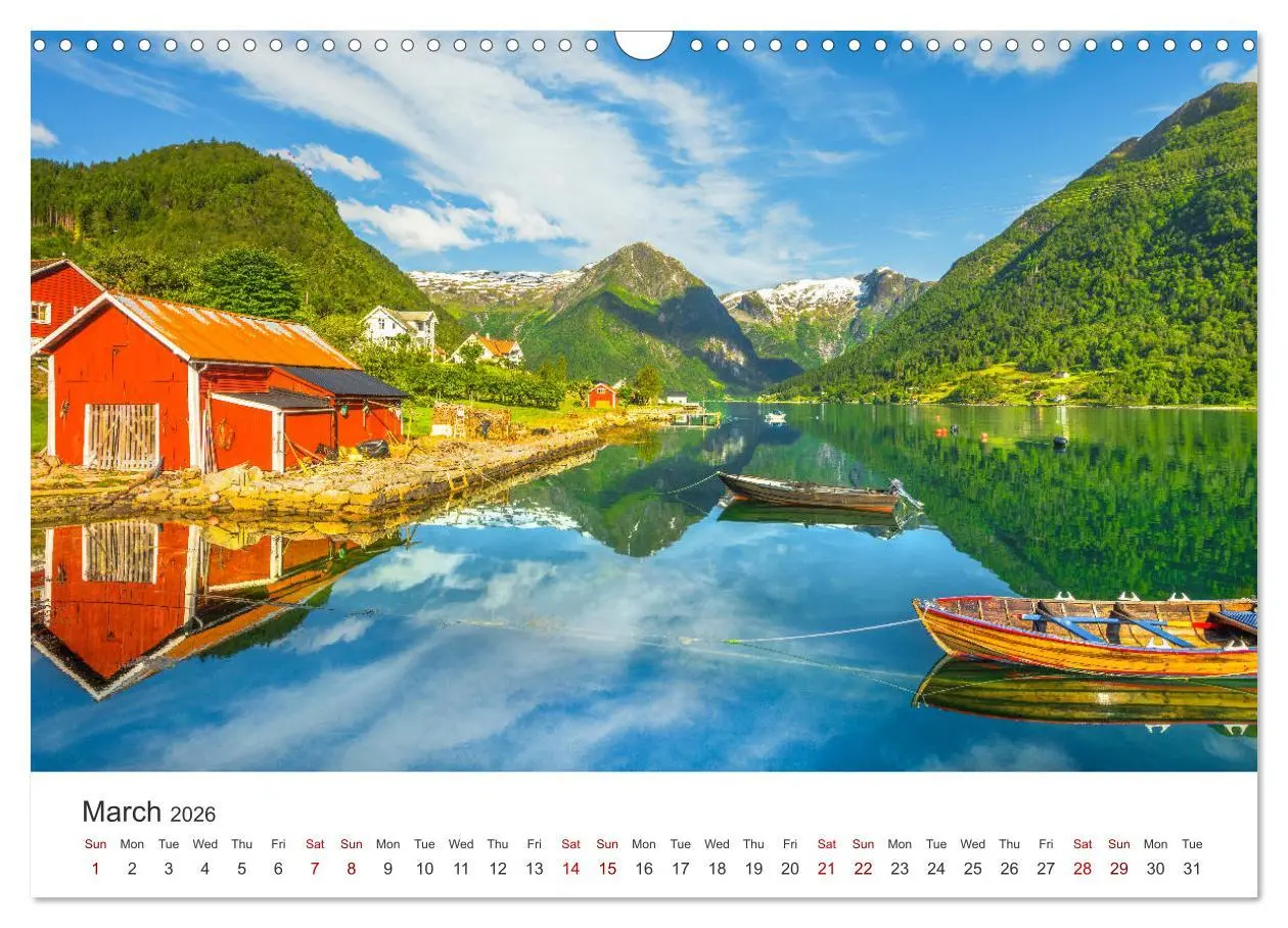 Bild: 9783516563313 | Norway - landscapes and fjords in western Norway (Wall Calendar...