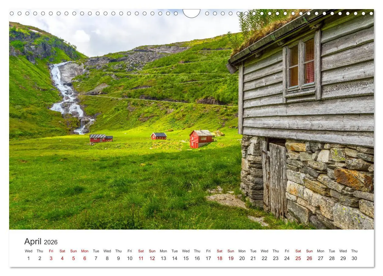 Bild: 9783516563313 | Norway - landscapes and fjords in western Norway (Wall Calendar...