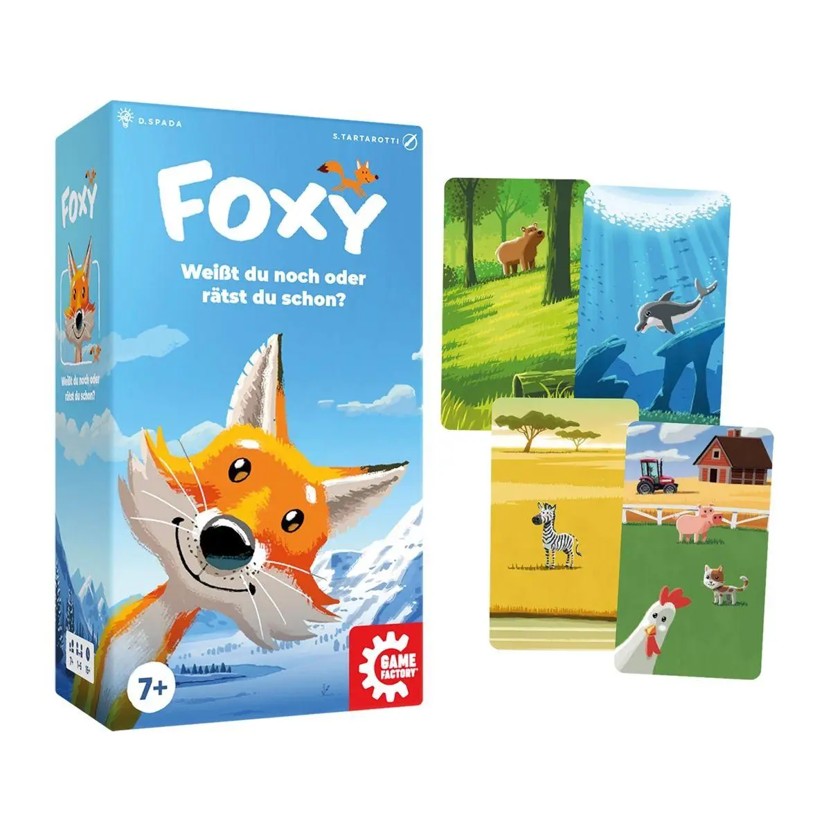 Bild: 7640142763413 | Foxy | Herausgegeben von GAME FACTORY | Spiel | 646083 | Deutsch