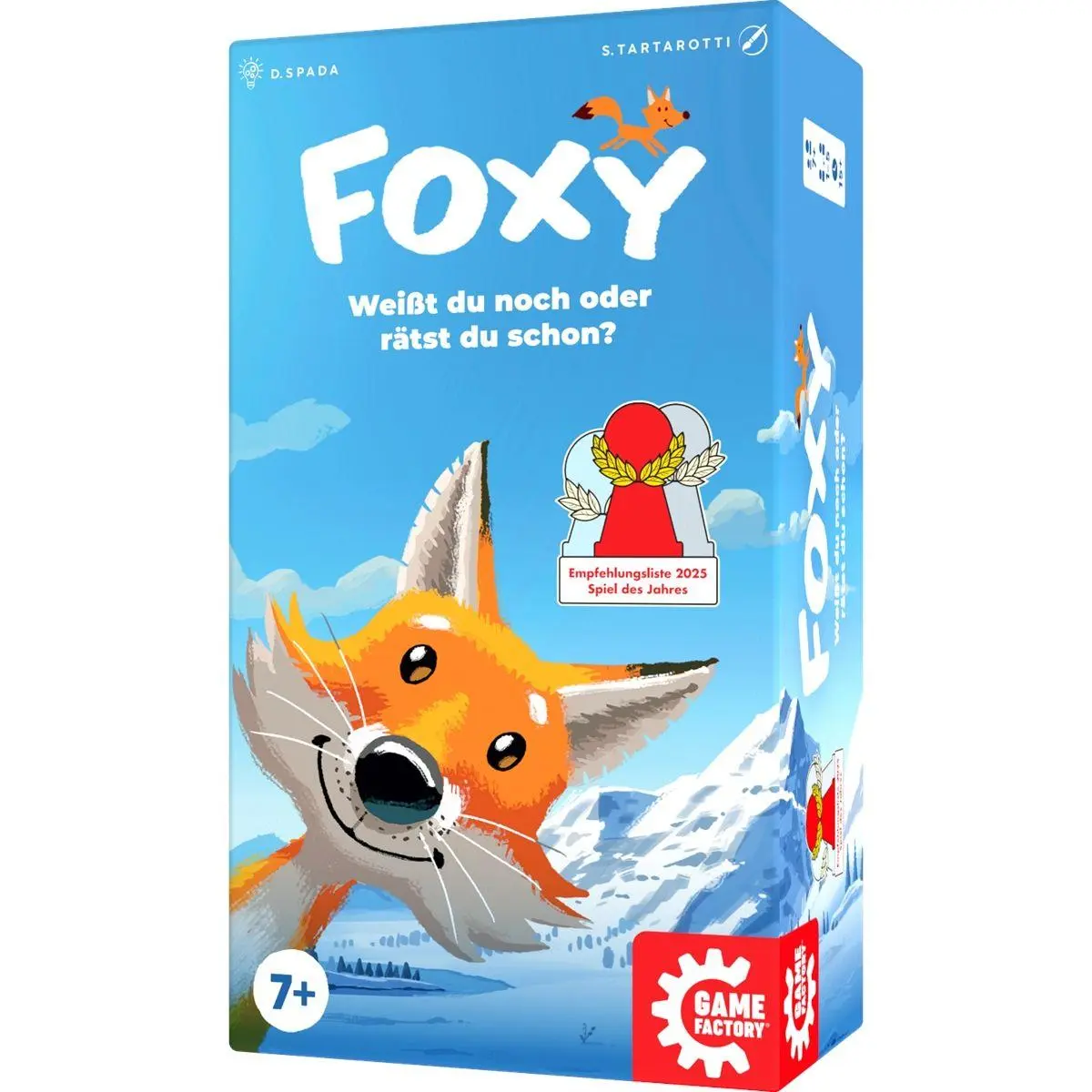 Bild: 7640142763413 | Foxy | Herausgegeben von GAME FACTORY | Spiel | 646083 | Deutsch