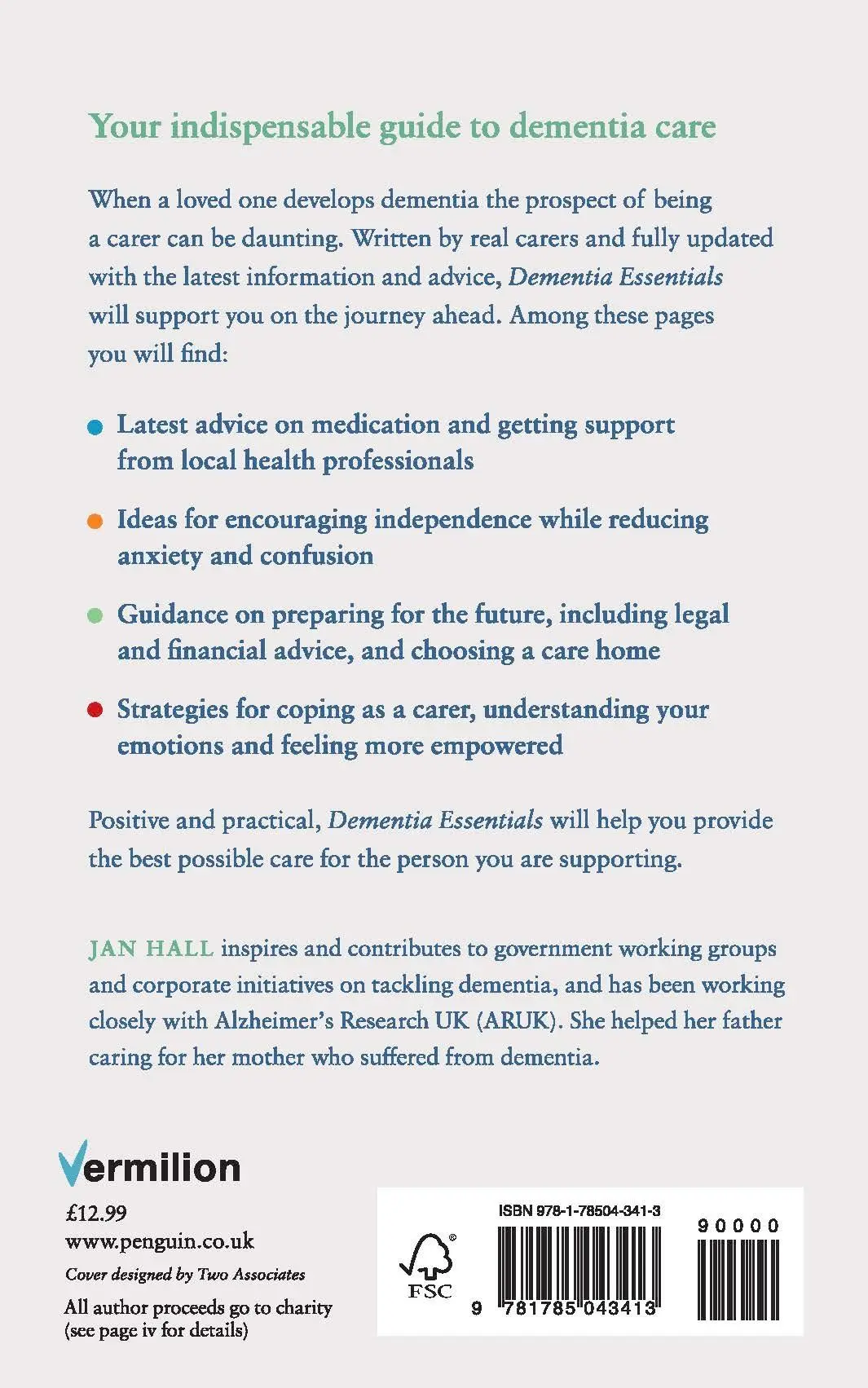Rückseite: 9781785043413 | Dementia Essentials: How to Guide a Loved One Through Alzheimer's...
