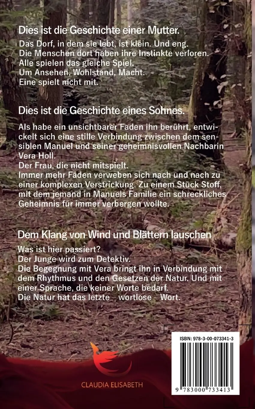 Rückseite: 9783000733413 | Trink das Blut der Wölfin | Claudia Elisabeth | Taschenbuch | 260 S.