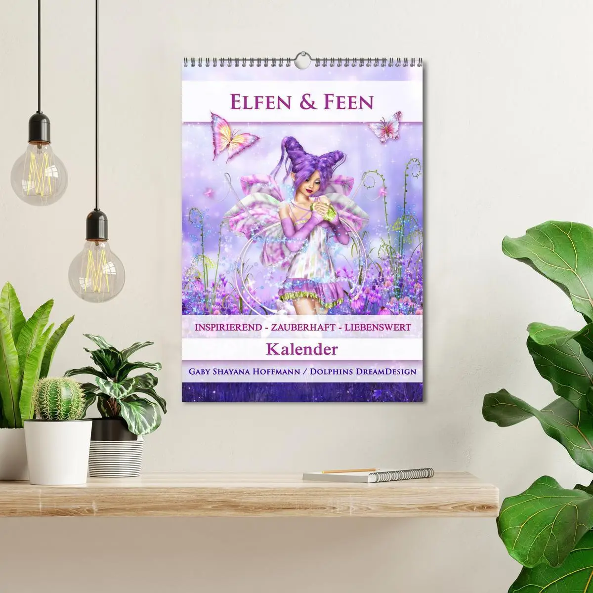 Bild: 9783516483413 | Elfen &amp; Feen - Kalender (Wandkalender 2026 DIN A3 hoch), CALVENDO...