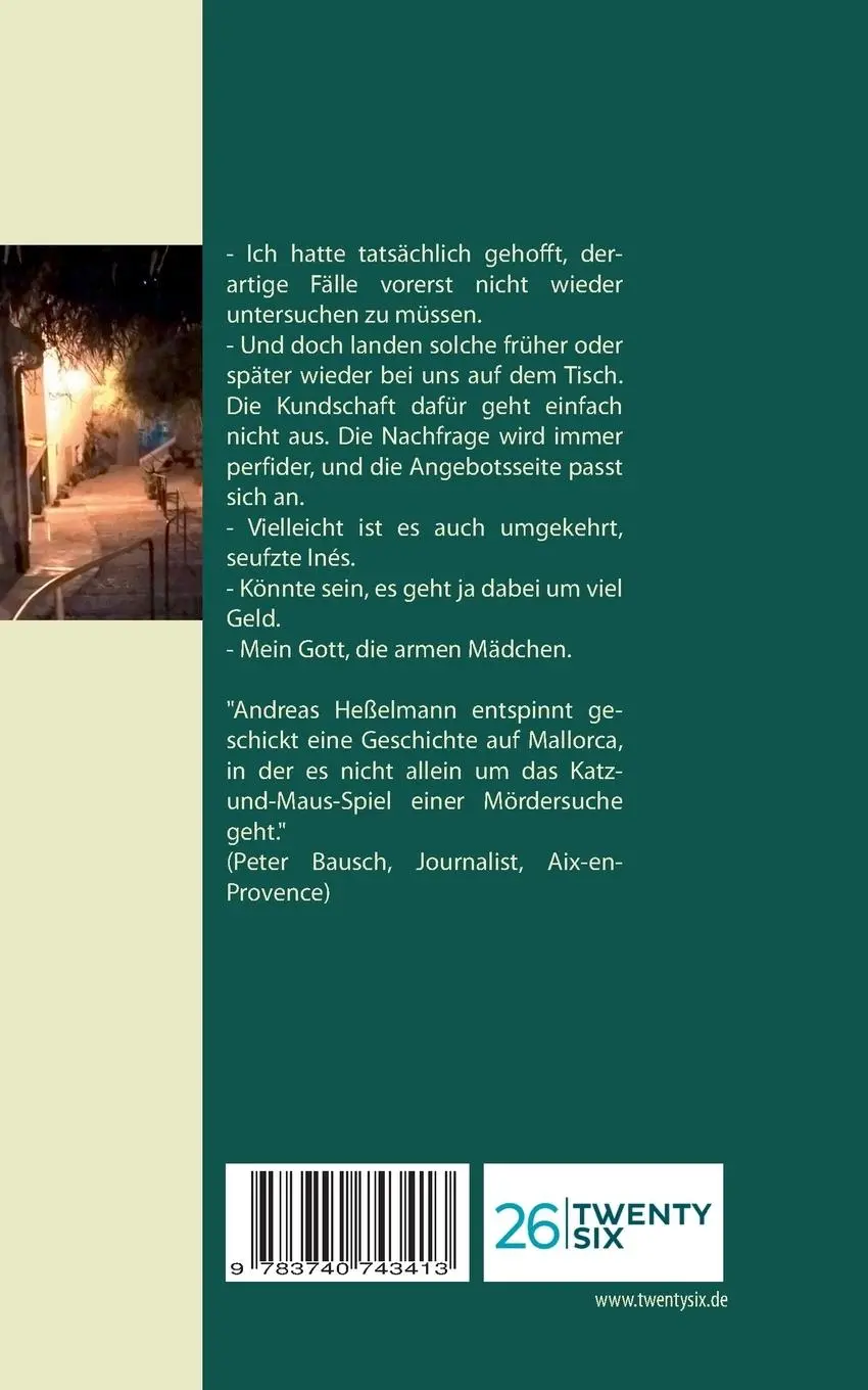 Rückseite: 9783740743413 | Keine Zeugen | Der zweite Mallorca-Krimi | Andreas Heßelmann | Buch