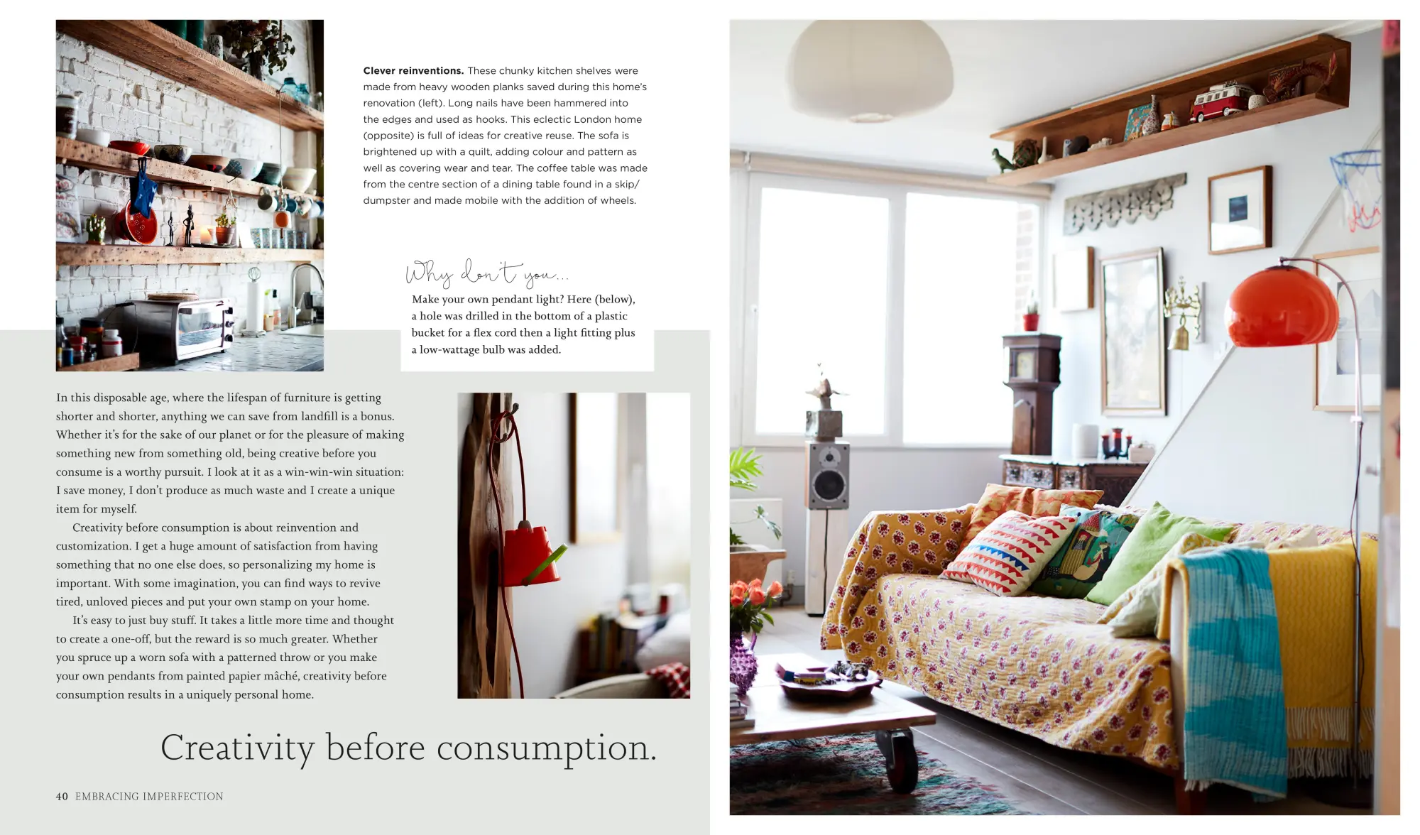 Bild: 9781788793513 | Life Unstyled | How to embrace imperfection and create a home you love