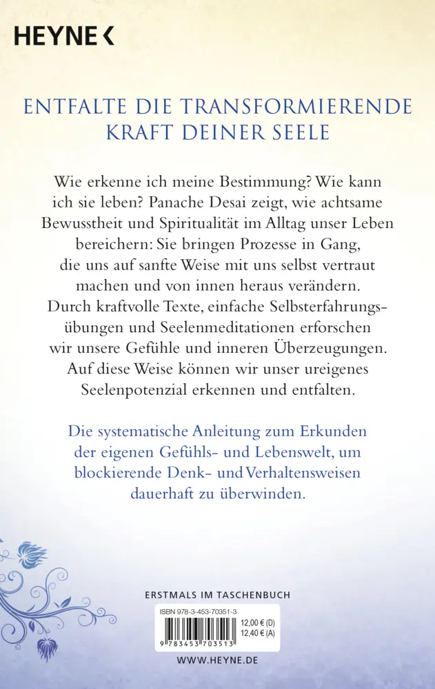 Bild: 9783453703513 | Lass dich von deiner Seele führen | Panache Desai | Taschenbuch | 2018