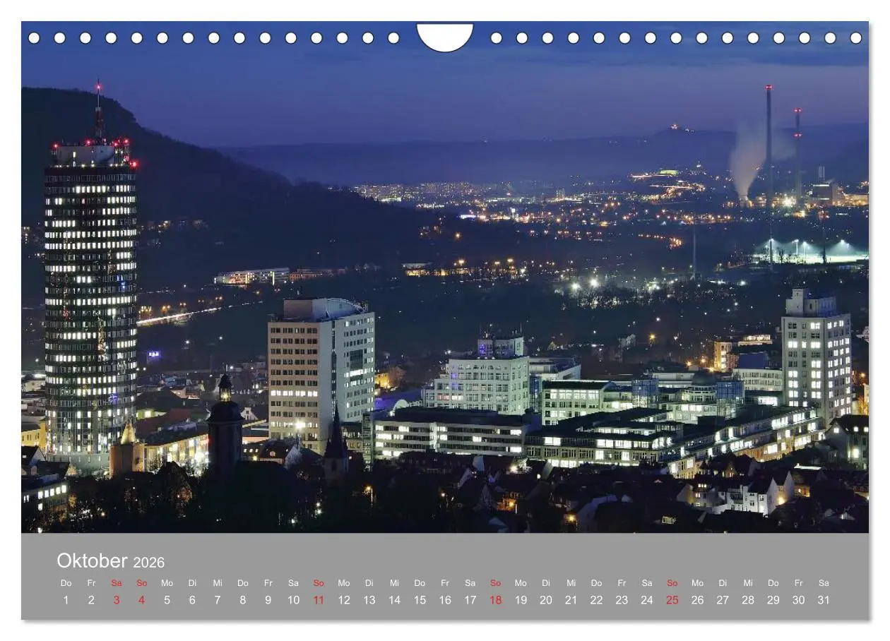 Bild: 9783516093513 | Jena in Thüringen (Wandkalender 2026 DIN A4 quer), CALVENDO...