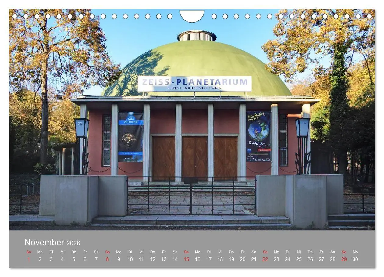 Bild: 9783516093513 | Jena in Thüringen (Wandkalender 2026 DIN A4 quer), CALVENDO...