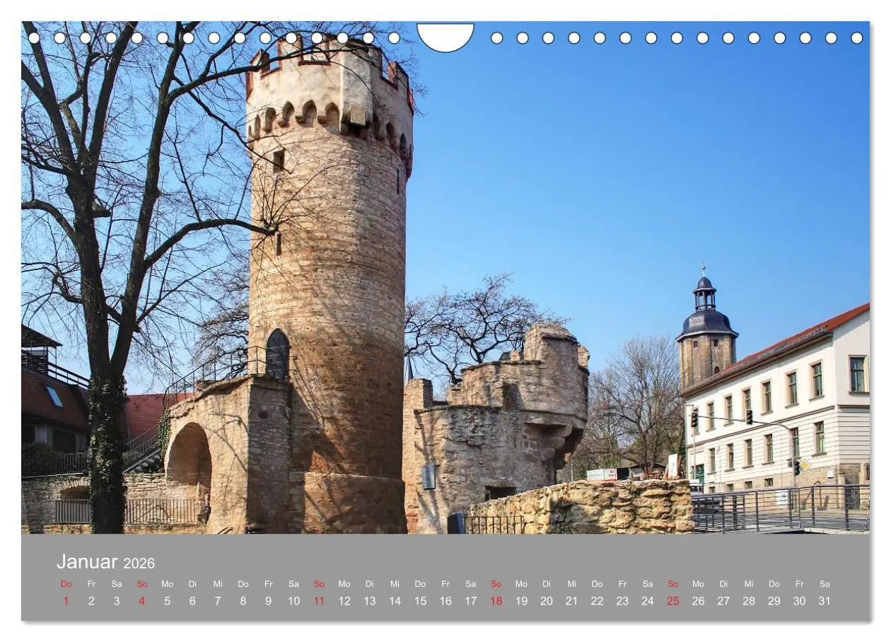 Bild: 9783516093513 | Jena in Thüringen (Wandkalender 2026 DIN A4 quer), CALVENDO...