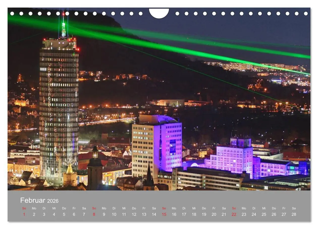 Bild: 9783516093513 | Jena in Thüringen (Wandkalender 2026 DIN A4 quer), CALVENDO...