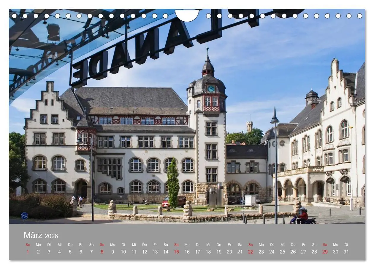 Bild: 9783516093513 | Jena in Thüringen (Wandkalender 2026 DIN A4 quer), CALVENDO...