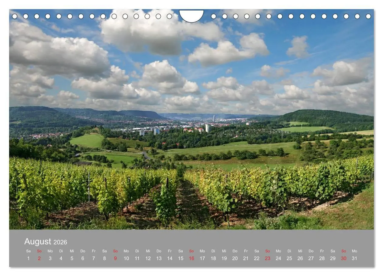 Bild: 9783516093513 | Jena in Thüringen (Wandkalender 2026 DIN A4 quer), CALVENDO...
