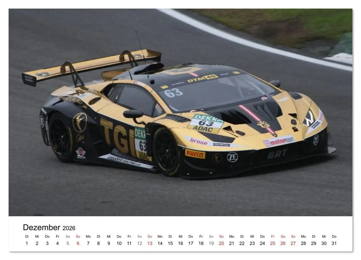 Bild: 9783516233513 | Deutsche Tourenwagen (Wandkalender 2026 DIN A3 quer), CALVENDO...