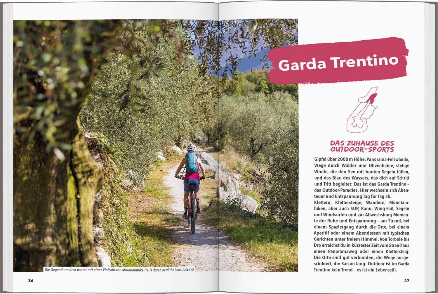 Bild: 9783575023513 | MARCO POLO OUTDOOR GUIDE Reiseführer Gardasee | Angela Trawoeger