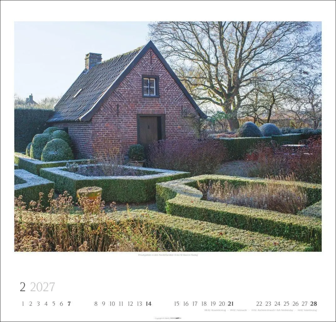 Bild: 9783839903513 | Gartenträume Kalender 2027 | Marion Nickig | Kalender | Spiralbindung