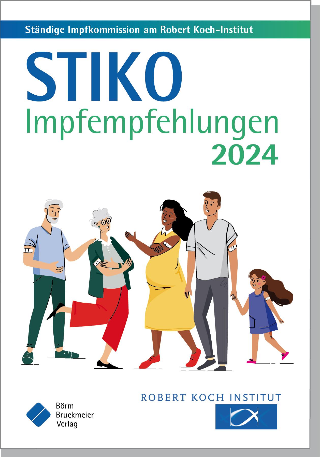 Cover: 9783898623513 | STIKO Impfempfehlungen 2024 | Robert Koch-Institut | Taschenbuch