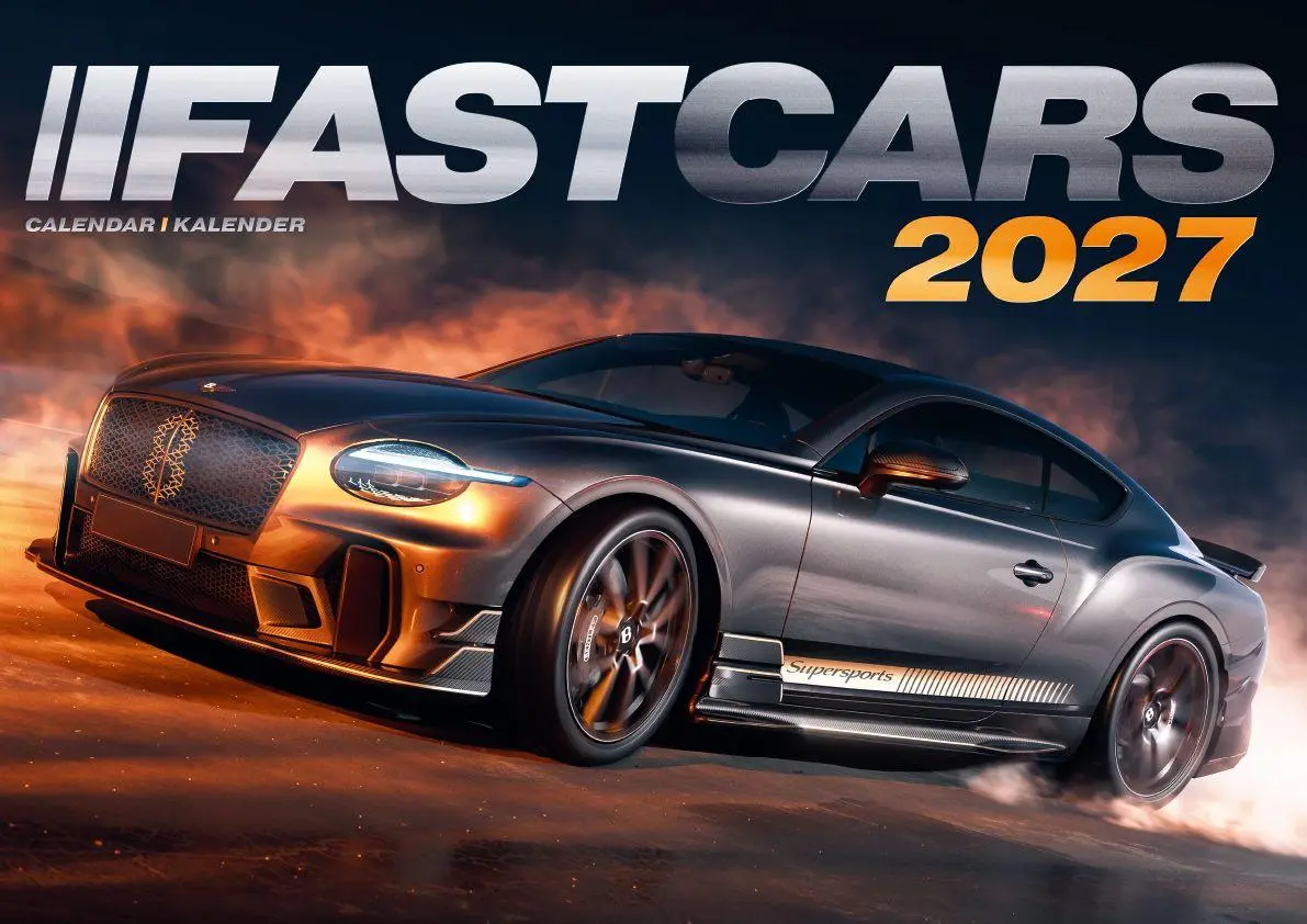 Cover: 9798893613513 | Fast Cars - Der Sportwagen Kalender 2027 | Kalender | 14 S. | Deutsch