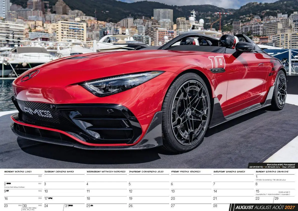 Bild: 9798893613513 | Fast Cars - Der Sportwagen Kalender 2027 | Kalender | 14 S. | Deutsch