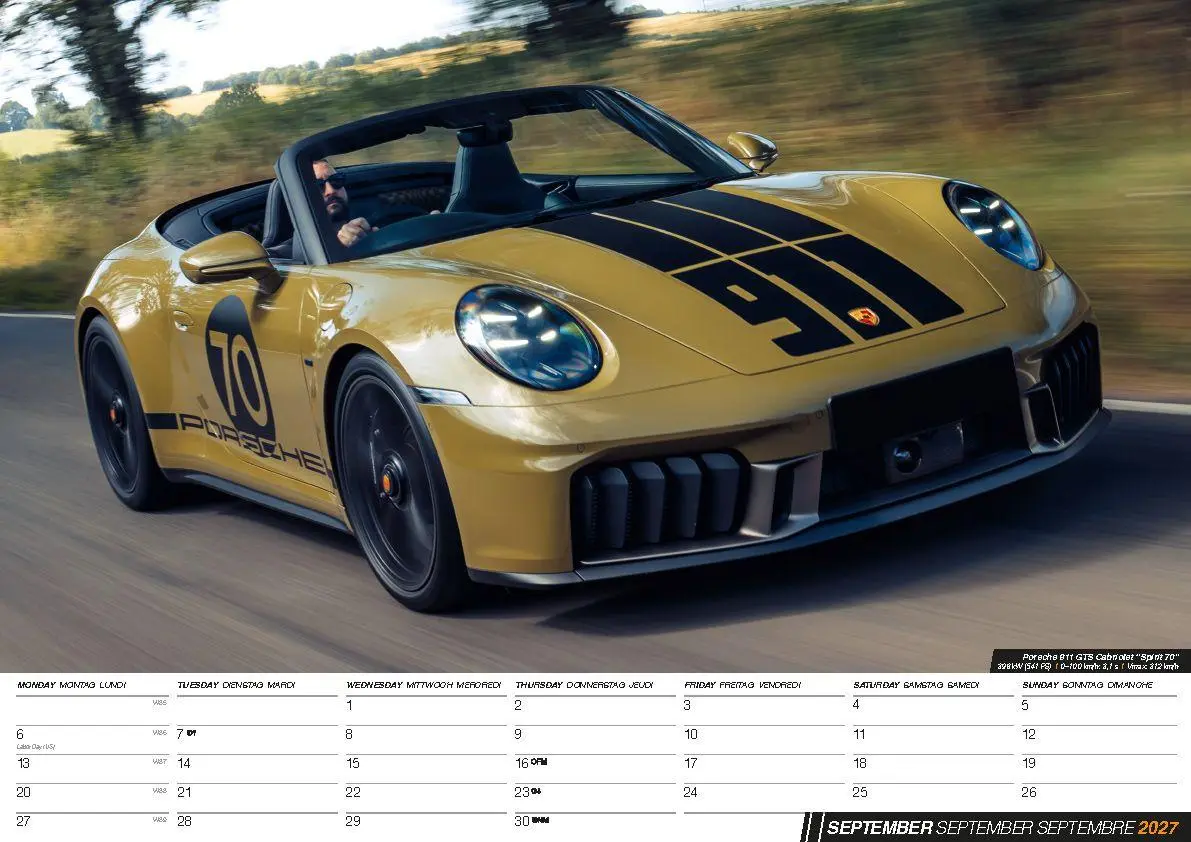 Bild: 9798893613513 | Fast Cars - Der Sportwagen Kalender 2027 | Kalender | 14 S. | Deutsch