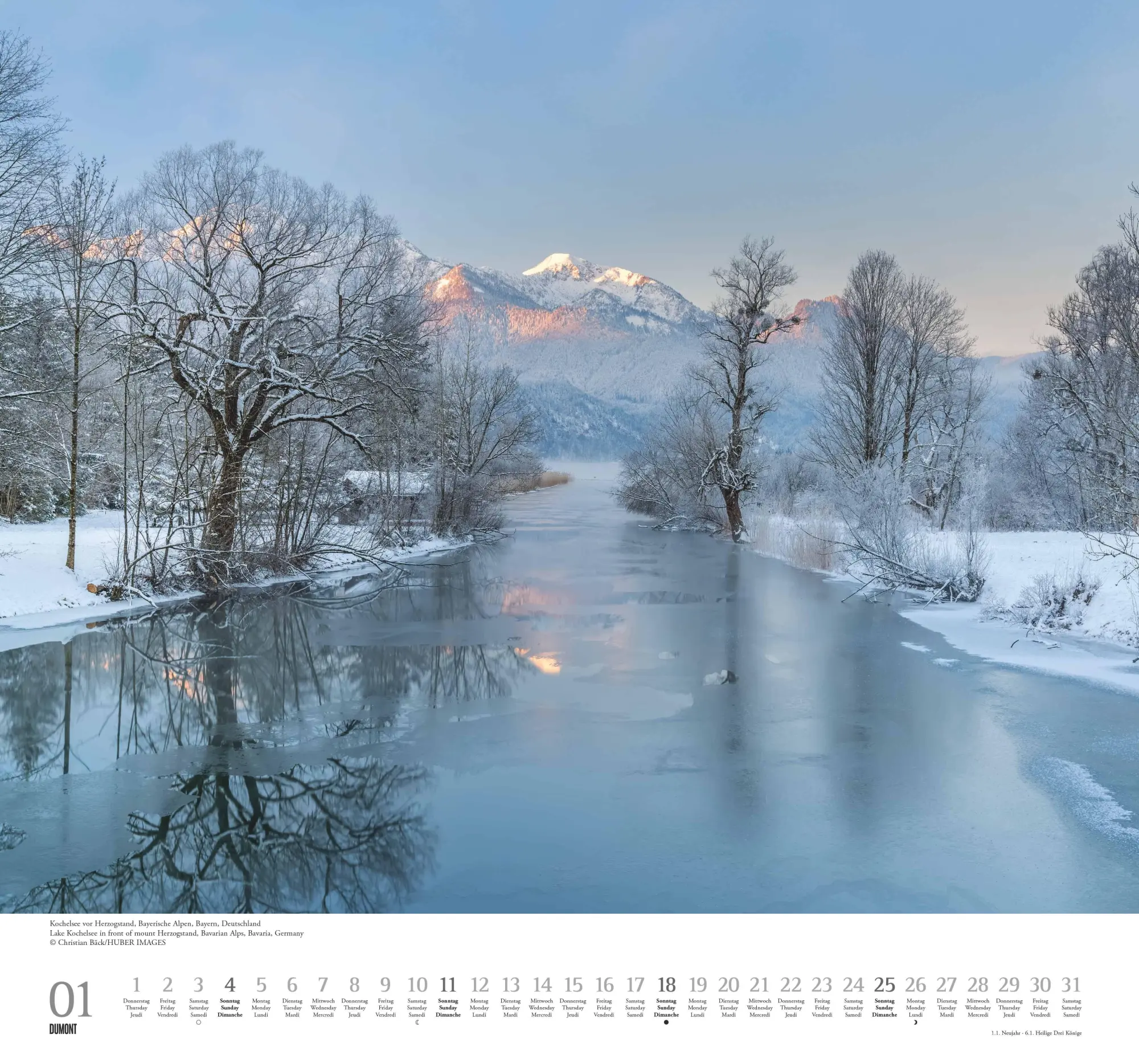 Bild: 4069095003613 | Geliebte Berge 2026 - DUMONT Wandkalender - mit den wichtigsten...