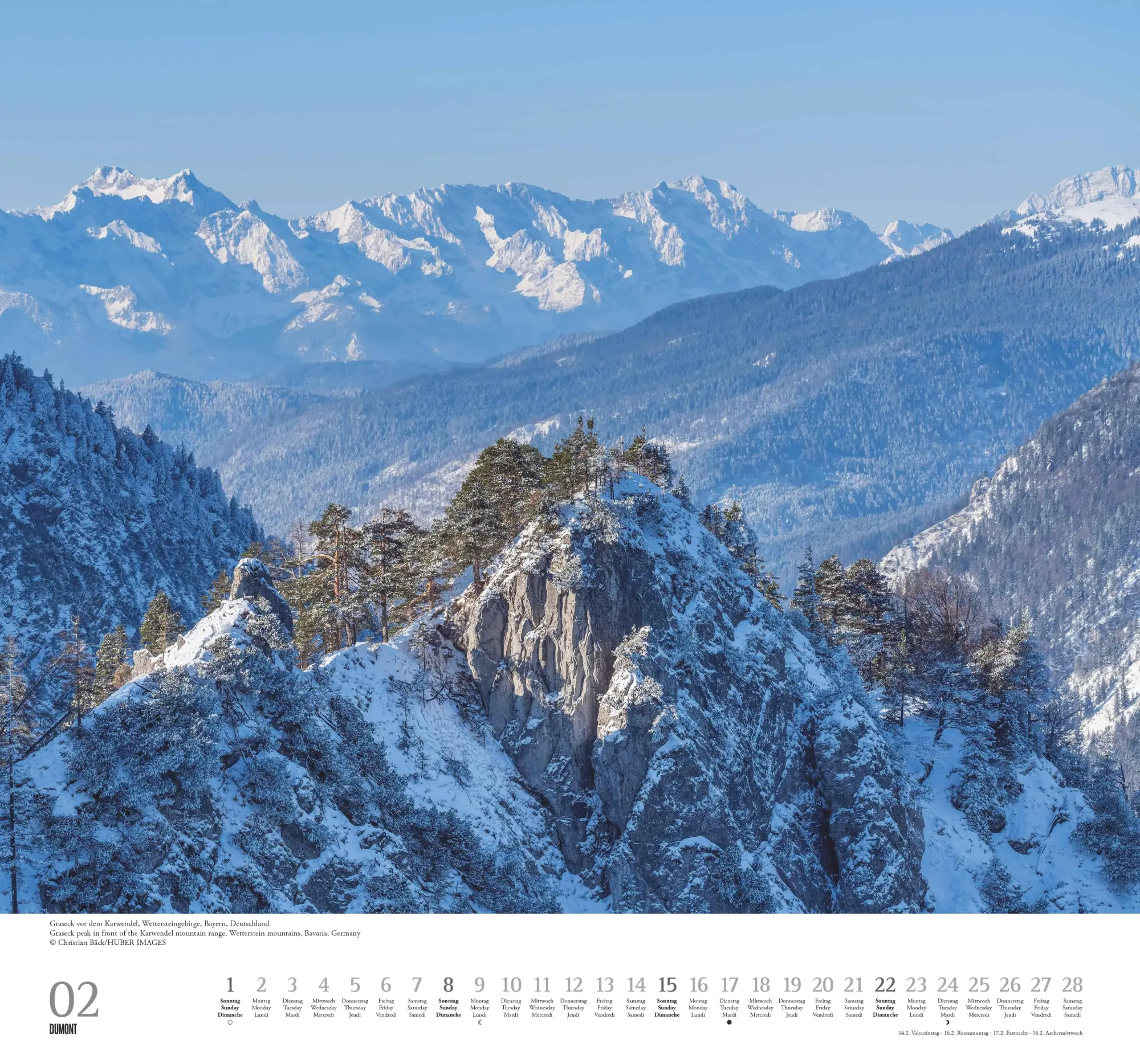 Bild: 4069095003613 | Geliebte Berge 2026 - DUMONT Wandkalender - mit den wichtigsten...