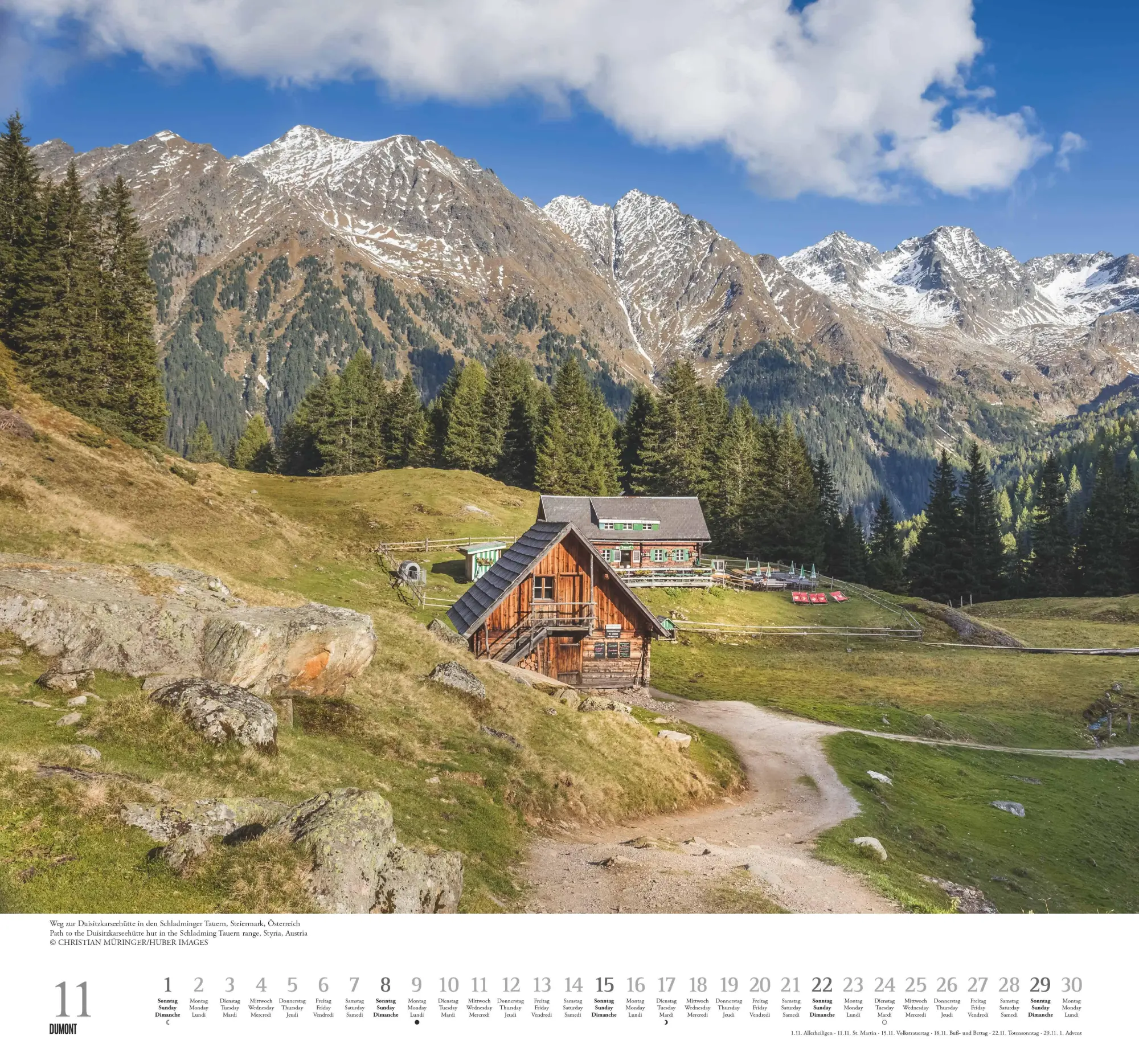Bild: 4069095003613 | Geliebte Berge 2026 - DUMONT Wandkalender - mit den wichtigsten...