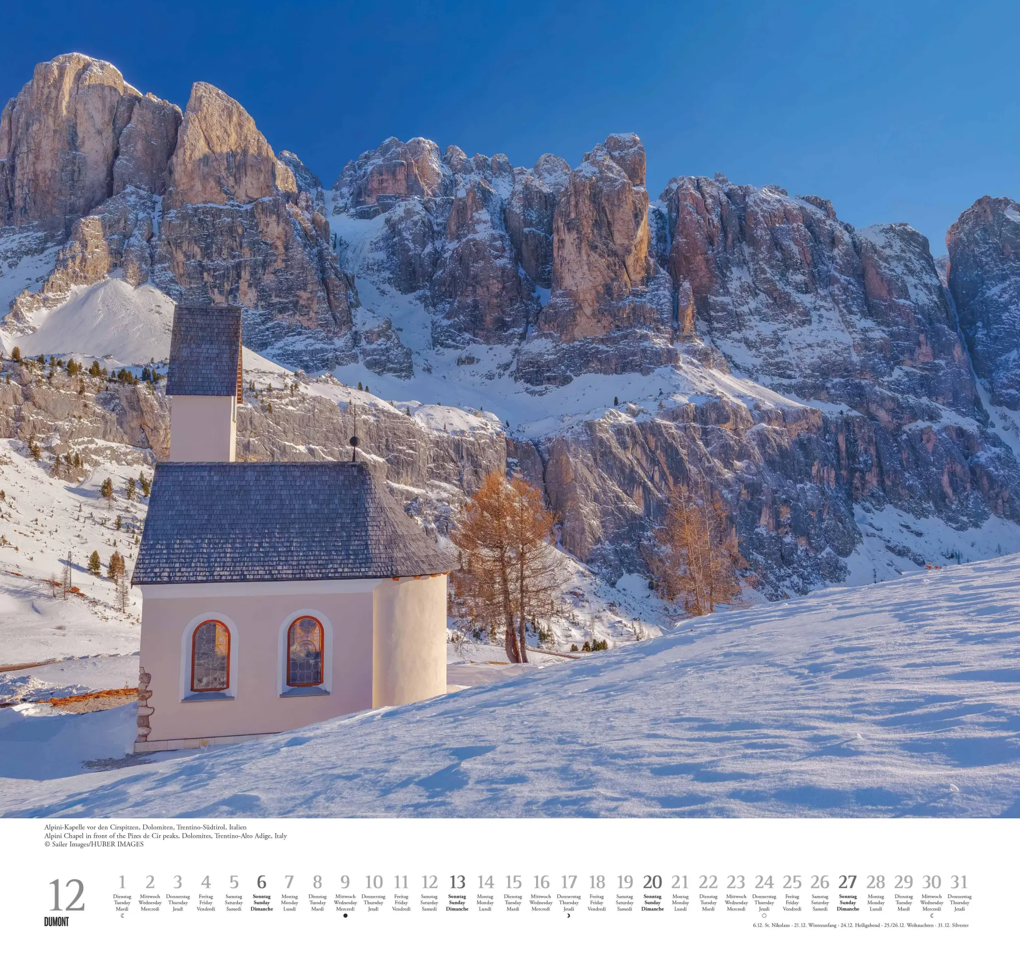 Bild: 4069095003613 | Geliebte Berge 2026 - DUMONT Wandkalender - mit den wichtigsten...