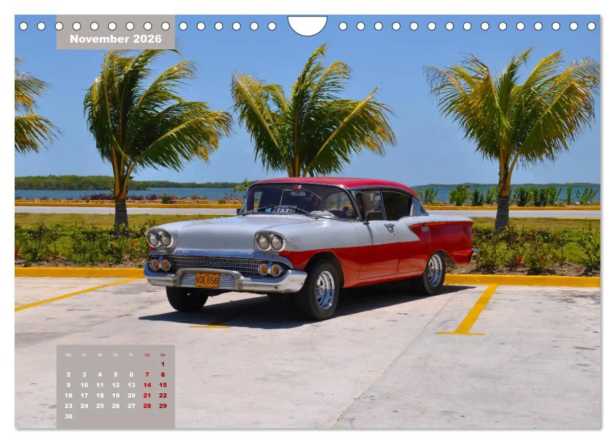 Bild: 9783457683613 | Erlebe mit mir Oldtimer auf Cuba (Wandkalender 2026 DIN A4 quer),...