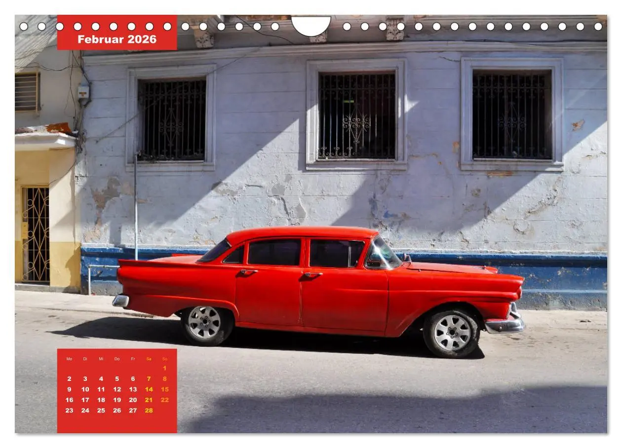 Bild: 9783457683613 | Erlebe mit mir Oldtimer auf Cuba (Wandkalender 2026 DIN A4 quer),...