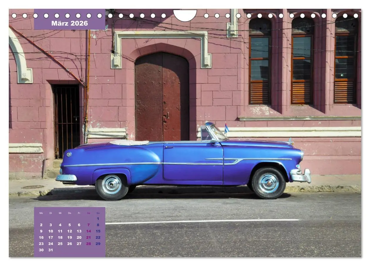 Bild: 9783457683613 | Erlebe mit mir Oldtimer auf Cuba (Wandkalender 2026 DIN A4 quer),...