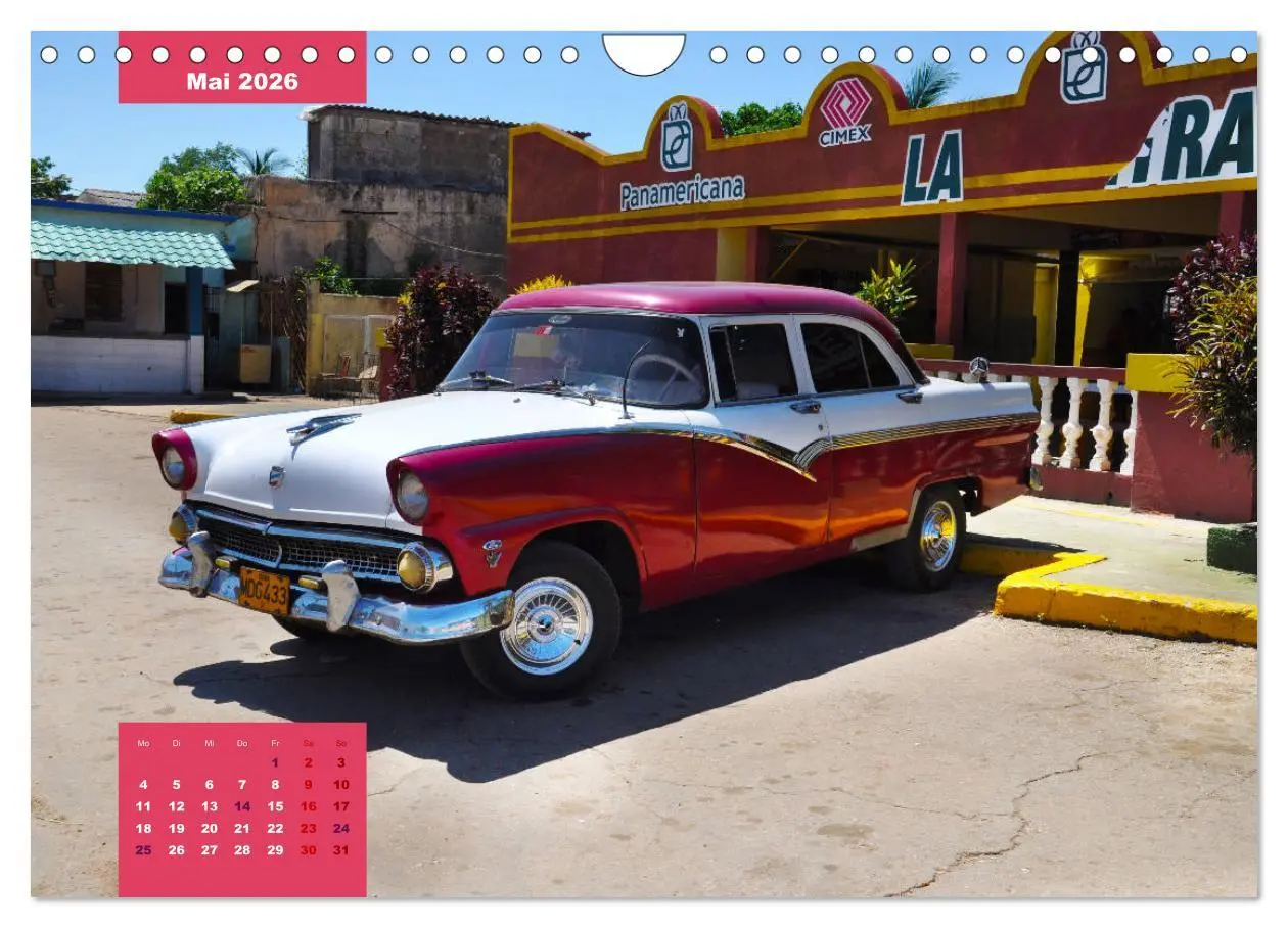 Bild: 9783457683613 | Erlebe mit mir Oldtimer auf Cuba (Wandkalender 2026 DIN A4 quer),...