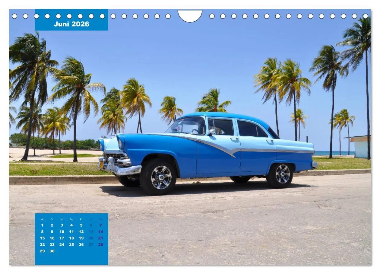 Bild: 9783457683613 | Erlebe mit mir Oldtimer auf Cuba (Wandkalender 2026 DIN A4 quer),...