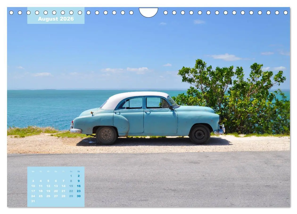 Bild: 9783457683613 | Erlebe mit mir Oldtimer auf Cuba (Wandkalender 2026 DIN A4 quer),...